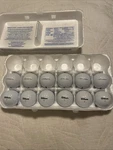 12 Wilson Titanium Golf Balls 5A 4A. Fixed Price $8.00.