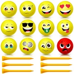 Miniinflat 18 Pcs Funny Golf Balls Gifts Set 12 Humor And 6 Tees For. Fixed Price $34.87.