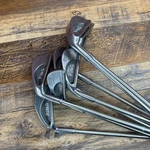 Vintage Ping Golf Club Set - Karsten Ii Irons Black Dot Left Handed Steel. Fixed Price $94.46.