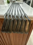 Macgregor Jack Nicklaus Rpm Parabolic Groove Manganese Bronze Complete Irons. Fixed Price $99.95.