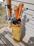 11 Piece Wilson Ultra 432 Golf Club Set /w Bag +2 Ram Brand Putters & Pw. Fixed Price $150.00.
