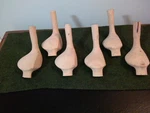 Middleground Ky Persimmon Wood Turnings From 80S Heads Drivers And Fairwo. Fixed Price $150.00.
