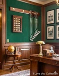 Vintage Northwestern Mary Mills Irons Set Leather Grips 1960S-70S Golf Clubs. Fixed Price $163.92.