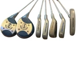 Northwestern Judy Rankin Pro-flex Golf Club Set 1 3 Woods 5 6 7 Irons, Putter. Fixed Price $34.98.