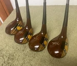 Rare 1957 Macgregor Tourney M35W Persimmon Wd Set Nice L K. Fixed Price $119.00.