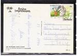 Postcard Barbados For Italy 70 C. 1994 Sport Golf Flowers Stamps WE1239. Fixed Price $7.35.