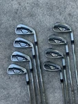 Callaway Cf 16 Apex Forged Irons 4-PW + Sw With True Temper Steel Stiff Shafts. Fixed Price $469.00.