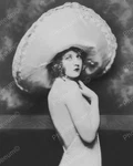Ziegfeld K-burke Performer With Large Hat Classic 8 By 10 Reprint Photograph. Fixed Price $18.24.