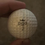 Vintage Pga 2 Golf Ball * H-168 Sharp Logo Rare. Fixed Price $9.99.