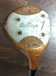 Vintage Macgregor #1 060W Registered Steel Shaft/original Grip Persimmon Wood. Fixed Price $59.95.
