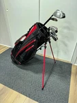 Men's Golf Set W/ Wilson Ultra Woods & Top Flite Stand Bag 11 Clubs Flex Rh. Fixed Price $240.00.