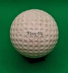 Vintage Wilson Flag-hi Golf Ball Non Number. Fixed Price $9.95.