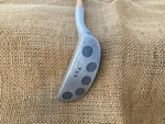 Otey Crisman 75H Heel-shafted Putter Hickory W/ Leather Grip. Fixed Price $99.95.