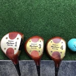 Macgregor Tourney Custom Ucv Persimmon Woods Set 1 3 4 Steel Stiff Rh New Grips. Fixed Price $108.88.