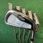 Taylormade Rac Lt Set 3-8 (6 Irons) Black Gold Stiff Flex Rh Golf Clubs. Fixed Price $149.00.