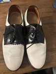 Ben Hogan Du Pont Corfam Golf Shoes Men's Size 10.5 Black & White Pre Owned. Fixed Price $99.00.