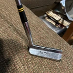 Macgregor Jack Nicklaus Jn 100 Putter Leather Grip Burgundy, Gold, Black !. Fixed Price $89.00.