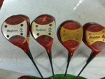 Nice Macgregor Tommy Armour A2W Persimmon 1,2,3,4 Wood Set Tourney #2 Steel Rh. Fixed Price $89.95.