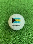 Bahamas Country Flag Wilson Ultra #22 Logo Golf Ball Collectible Souvenir. Fixed Price $9.95.