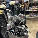 Rare Wilson Black Heather Golf Complete Set 5 Woods 10 Irons Original Grips-read. Fixed Price $169.15.