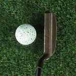 Old Master Img Putter Blade 36" Heel Shafted Graphite Rh Vintage!!. Fixed Price $40.45.