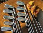 Vintage Macgregor Jimmy Demaret Par Win Woods, Irons, Putter.. Fixed Price $150.00.