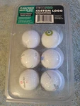 Tourpro Custom Logo Golf Ball Set Of 6. Fixed Price $17.95.