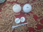 Greenbrier Resort Hotel Pink/ White Ping Eye #1 Karsten Golf Ballmark & Tee. Fixed Price $49.99.