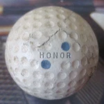 Vtg - Honor Golf Ball Spalding 2 Dot. Fixed Price $6.50.