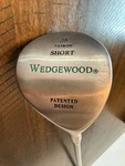 38 In Ladies Wedgewood Short 7-8 Iron Golf Club Excellent Jumbo Grip. Fixed Price $27.50.