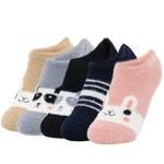 Zando Anti-slip Fuzzy Socks With Grips For Women One Size, 5/RABBIT Panda. Fixed Price $24.18.