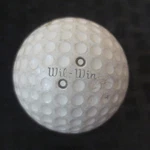 1946 Wilson Win Black Vintage Golf Ball. Fixed Price $39.99.