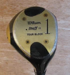Nice Vintage Wilson Staff Tour Block 4300 Wood Driver 11 Stiff Flex. Fixed Price $19.92.