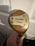Macgregor Tourney Vintage 1 Persimmon Wood Driver Steel Shaft Golf Pride. Fixed Price $45.99.