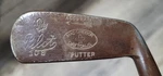 Antique Vintage 1920S Macgregor Pilot Hickory Wood Shaft Golf Putter Stamp. Fixed Price $49.00.