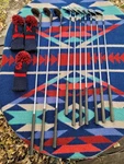 Wilson Sam Snead One Hundred Right Hand Irons 4-9 Pw & 4300 Woods 1 5 Golf Set. Fixed Price $49.95.