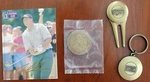 Tom Lehman Pga Tour Partners Club Medallion Card Divot Tool Keychain. Fixed Price $5.00.