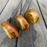 Karsten Ping Zing Blonde Wood Fairway Set 1 3 5 Kt-m Steel Right-hand Rh Shaft. Fixed Price $111.00.