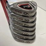 Wilson Staff Midsize Irons 3-9 Firestick 2.8 Stiff Graphite Shafts Golf 7 Clubs. Fixed Price $89.99.