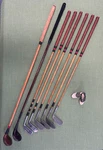 Playable Vintage Hickory Wilson/chicago Golf Set - 8. Fixed Price $429.00.