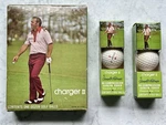 Vintage Arnold Palmer Charger Ii Six 90 Compression Golf Balls Sleeve Decor. Fixed Price $23.79.