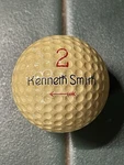 Vintage Golf Ball Rare Kenneth Smith Carwell Cover C1940S Original Superb. Fixed Price $68.14.