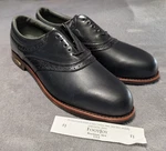 New Footjoy Classics Usa Black Leather Golf Shoes Mens 9B Croc Skin Saddle 90418. Fixed Price $99.99.
