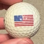 American Flag Logo Golf Ball (wilson). Fixed Price $7.49.