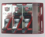 Wilson W/s Duo Golf 3-PACK World's Softest New 9 Balls Total. Fixed Price $18.99.