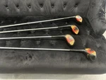 Vintage Macgregor Tourney M2TW Persimmon Woods Set (1 3 4) Iconic Keyhole Face. Fixed Price $75.00.