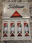 12 Titleist Golf Balls HP2 Distance Lower Spin Longer 4 Sleeves Of 3. Fixed Price $19.99.