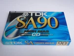 Tdk SA-90 High Bias Sealed Cassette Tapes. Fixed Price $6.99.