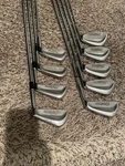 Macgregor Tourney Iron Set 3-SW Steel Shafts Circa 1979 Rh. Fixed Price $49.99.