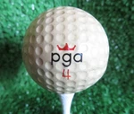 Vintage Pga 4 *video* Golf Ball H-168 Crown Logo. Fixed Price $35.00.